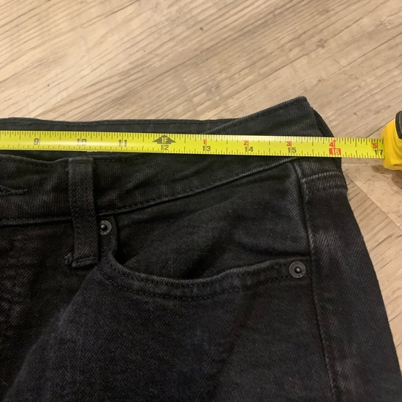 Old Navy Women's OG Straight Black Jack Jeans Size 10 High-Rise Secret-Smooth - Picture 5 of 8